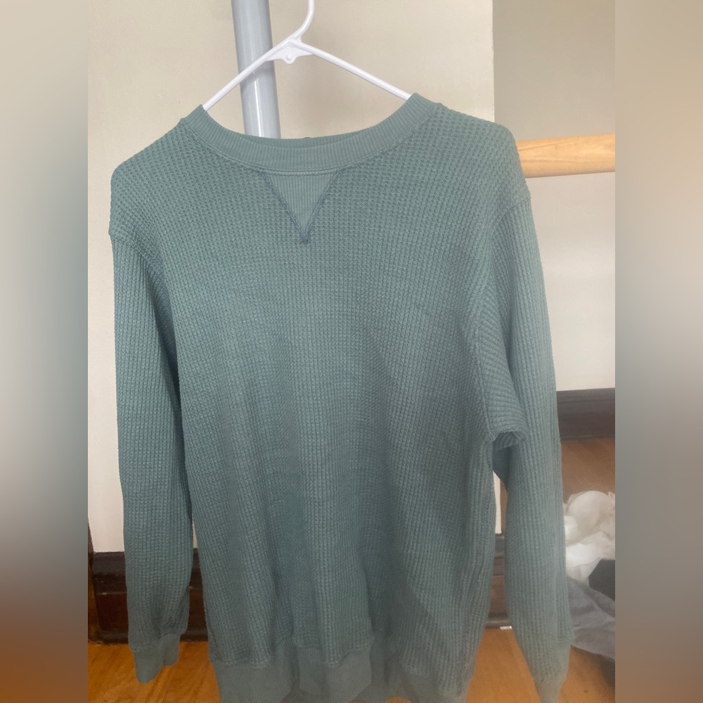 SMALL AERIE GREEN SWEATER
